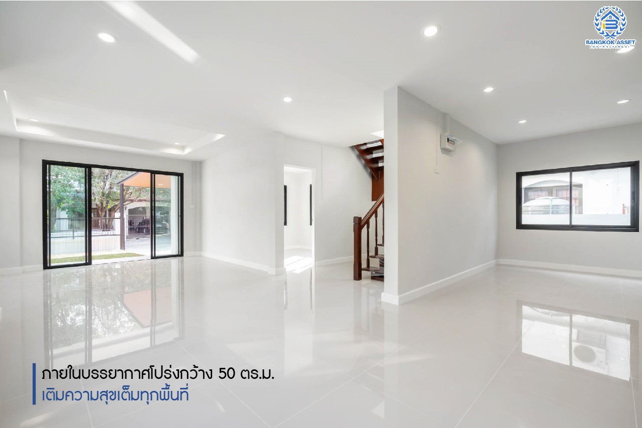 บ้านมือสองตกแต่งใหม่ ทำเลใจกลางเมือง ม.บ้านประชาชื่น ประชาชื่น-สามัคคี เนื้อที่ 63 ตร.ว. ฟังก์ชันจัดเต็ม 5 ห้องนอน 2 ห้องน้ำ 2 ที่จอดรถ บนทำเลเดินทางสะดวก เชื่อมต่อหลายเส้นทาง ใกล้เดอะมอลล์งามวงศ์วาน เซ็นทรัลแจ้งวัฒนะ ทางด่วน และรถไฟฟ้า (สายสีชมพู)